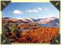West Highland Way following the shores of Loch Lomond